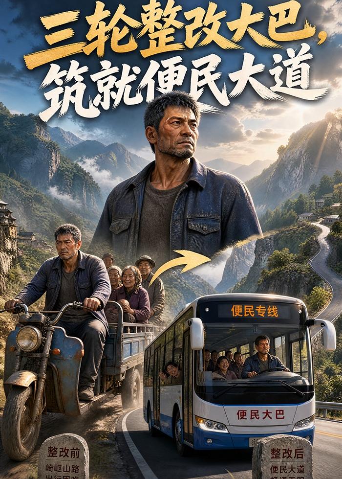 三轮整改大巴，筑就便民大道(全集)