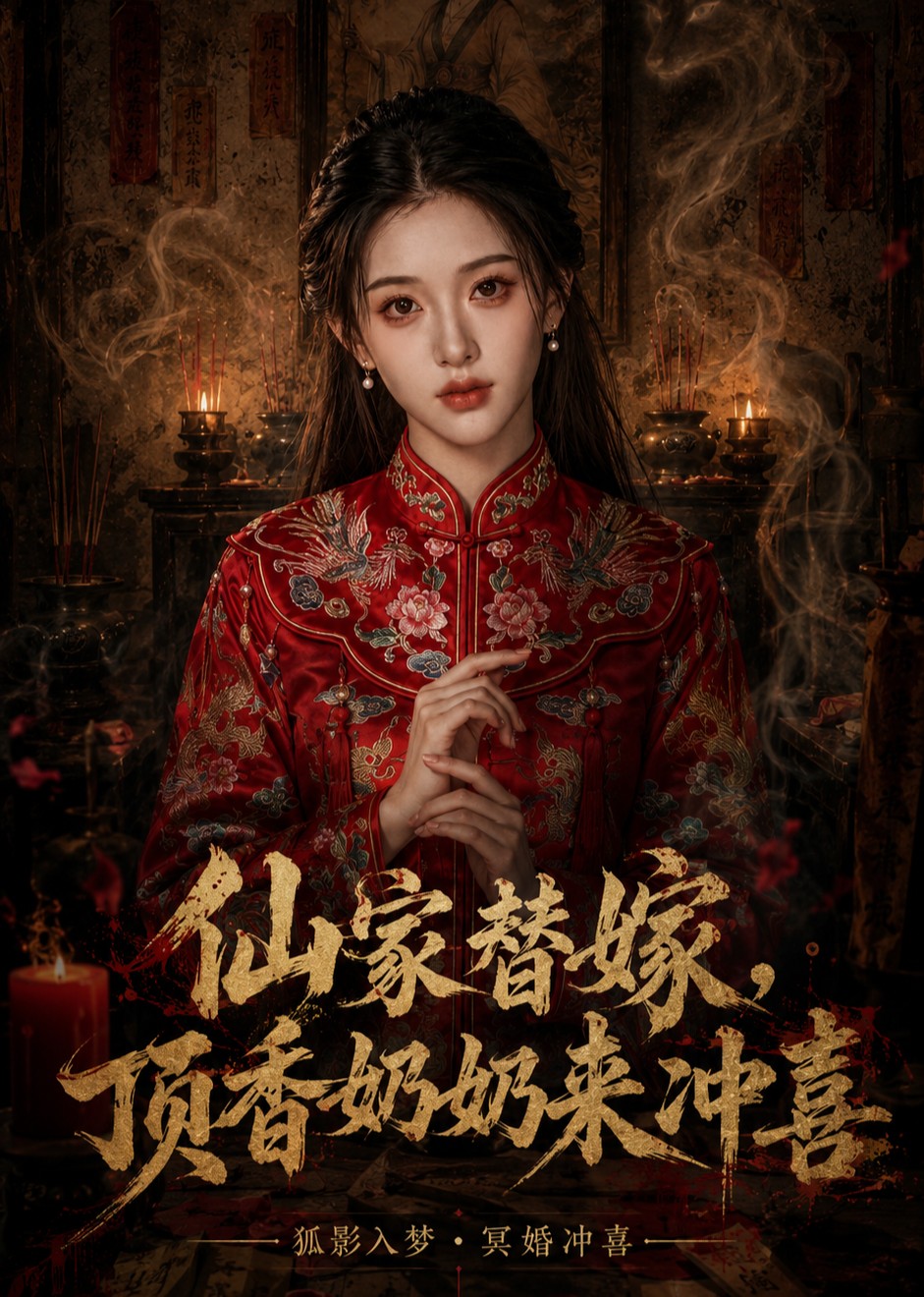 仙家替嫁，顶香奶奶来冲喜(全集)