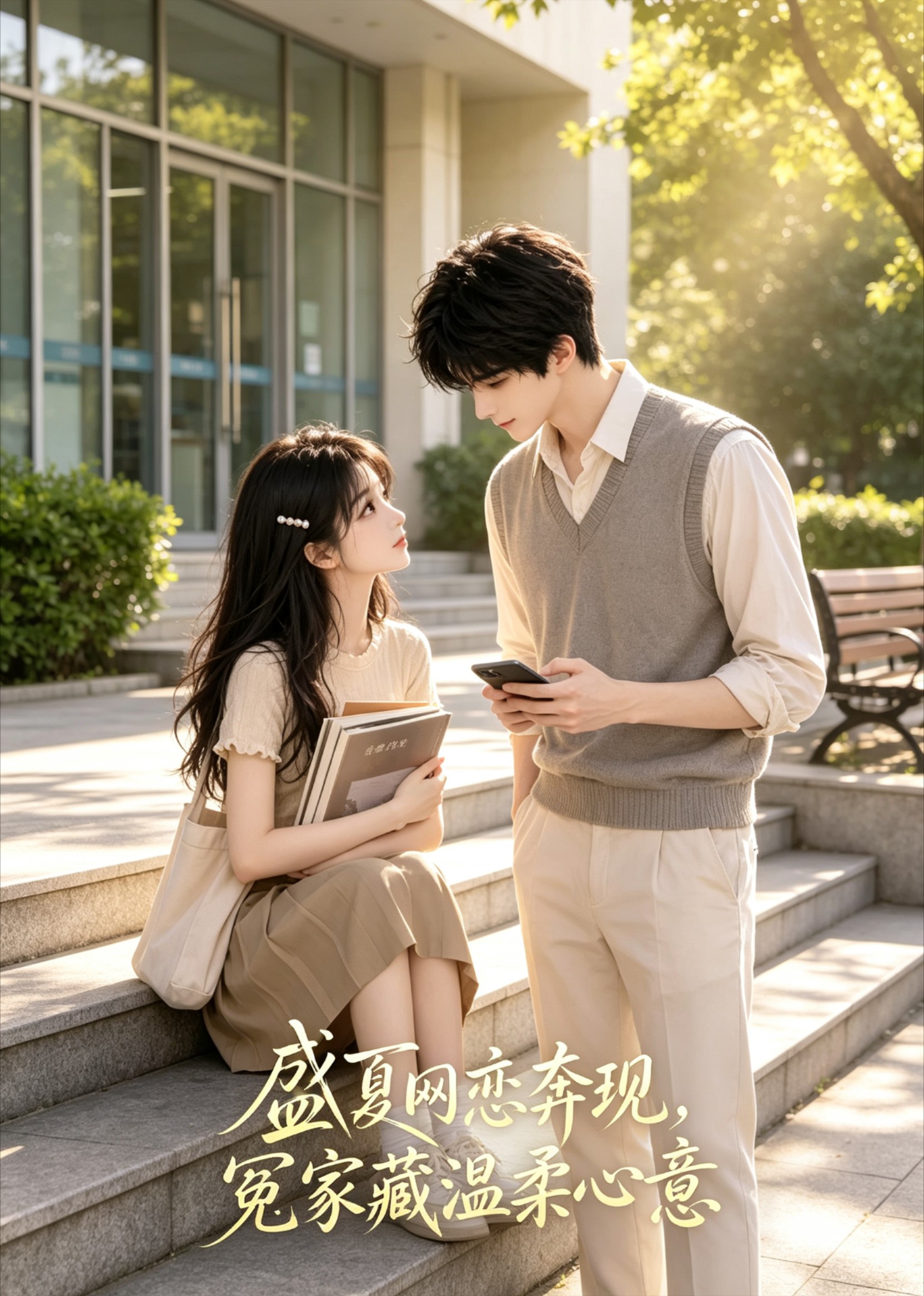 盛夏网恋奔现，冤家藏温柔心意(全集)