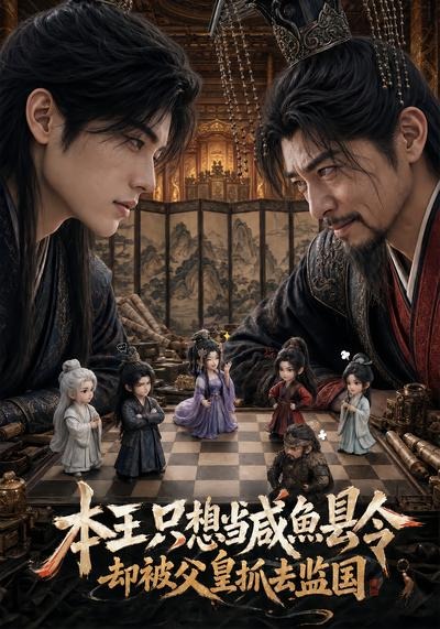 本王只想当咸鱼县令，却被父皇抓去监国(全集)